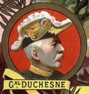 Porträt von General Jacques Charles René Achille Duchesne (1837-1918).