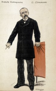 Porträt von Georges Clemenceau