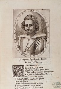 Porträt von Gerolamo Fantini (Titelseite seiner Methode zum Erlernen des Trompetenspiels) von Unknown artist