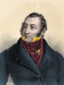 Porträt von Gioacchino Rossini (1792-1868) von Unknown artist
