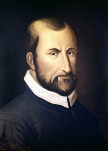 Porträt von Giovanni Pierluigi Da Palestrina (1525 - 1594), italienischer Komponist.