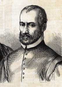 Porträt von Giovanni Pierluigi da Palestrina (1525 - 1594), italienischer Komponist. von Unknown artist
