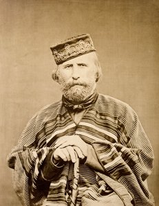Porträt von Giuseppe Garibaldi (1807-1882) 1865 von Unknown artist