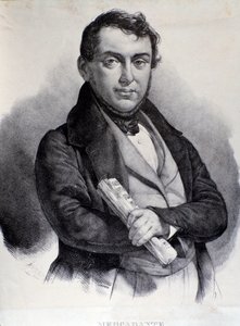 Porträt von Giuseppe Saverio Mercadante