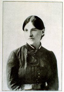 Porträt von Giuseppina Raimondi (1841-1918), Ehefrau des Patrioten und Helden des italienischen Risorgimento Giuseppe Garibaldi (1807-1882) von Unknown artist
