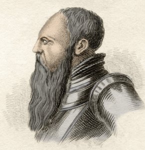 Porträt von Gustav I. Wasa, König von Schweden (1496-1560) von Unknown artist