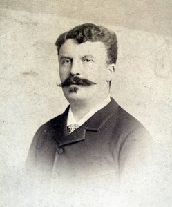 Porträt von Guy de Maupassant