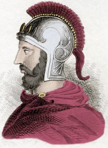 Porträt von Hannibal oder Annibal Barca (ca. 247-183 v. Chr.), karthagischer General und Staatsmann