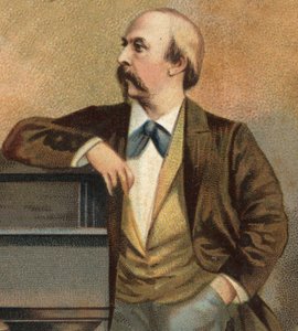 Porträt von Hans von Bülow (1830 - 1894) von Unknown artist