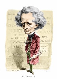 Porträt von Hector Berlioz von Carjat