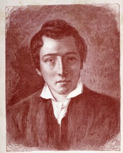 Porträt von Heinrich Heine, deutscher Schriftsteller - Gravur von Unknown artist