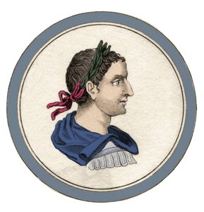 Porträt von Heliogabal oder Elagabal (Varius Avitus Bassianus) (v. 203-222), römischer Kaiser von 218 bis 222 unter dem Namen Marcus Aurelius Antoninus von Unknown artist