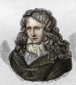 Porträt von Henri Bernardin de Saint Pierre (Saint-Pierre oder St-Pierre), französischer Schriftsteller (1737-1814). Gravur aus dem Jahr 1835. von Unknown artist
