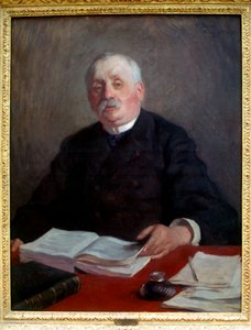 Porträt von Hippolyte BERNHEIM (1840-1919), französischer Arzt von Unknown artist