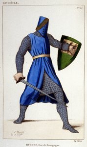 Porträt von Hugo III., Herzog von Burgund (1148-1192)