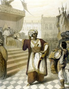 Porträt des italienischen Tenors Giovanni Battista Rubini (1794 - 1854) in Otello von Gioacchino Rossini von Unknown artist