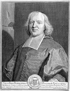 Porträt von Jacques-Bénigne Bossuet (1627 - 1704) von Unknown artist