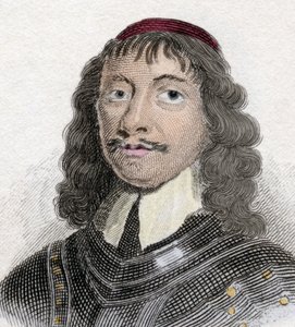Porträt von James Graham (1612-1650) 5. Earl und 1. Marquis von Montrose, schottischer Adliger und Militär. von Unknown artist