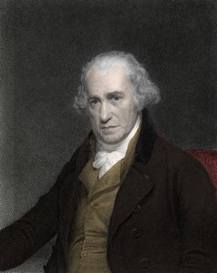 Porträt von James Watt (1736-1819), schottischer Erfinder und Mechaniker