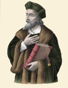 Porträt von Jan Hus (oder Jean Huss) von Unknown artist