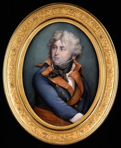 Porträt von Jean Baptiste Kléber (1753 - 1800). Gemälde aus dem 19. Jahrhundert.