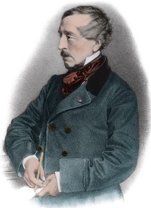 Porträt von Jean Jacques (Jean-Jacques) Ampere (1800-1864), französischer Historiker von Unknown artist
