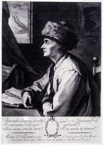Porträt von Jean Jacques Rousseau