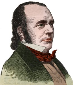 Porträt von Jean Louis Rodolphe Agassiz (1807-1873), amerikanischer Naturforscher.
