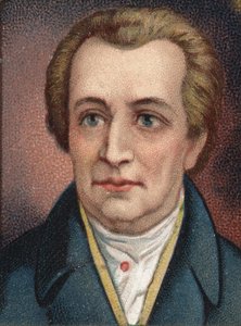 Porträt von Johann Wolfgang Goethe (1749-1832), deutscher Schriftsteller. von Unknown artist