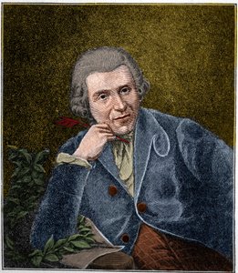 Porträt von Johann Wilhelm Ludwig Gleim (1719-1803), deutscher Dichter.