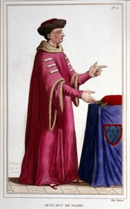 Porträt von Johann, Herzog von Berry (1340-1416) von Unknown artist