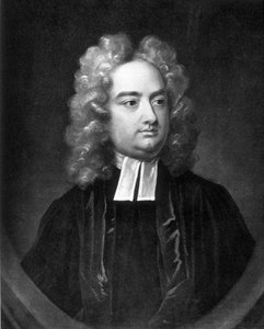 Porträt von Jonathan Swift (1667-1745)