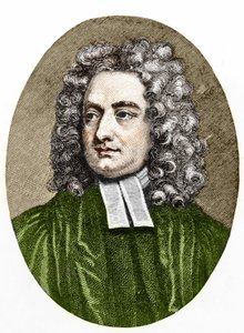 Porträt von Jonathan Swift (1667-1745) von Unknown artist