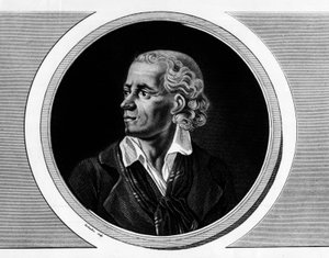 Porträt von Joseph Chalier, französischer Politiker (1747-1793), Staatsanwalt der Kommune in Lyon. Gravur in 