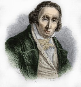 Porträt von Joseph Marie Jacquard (1752-1834), französischer Mechaniker und Erfinder des Webstuhls