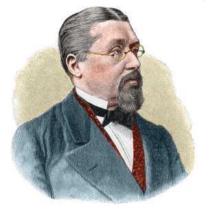 Porträt von Joseph Victor von Scheffel (1826-1886), deutscher Schriftsteller und Dichter. von Unknown artist