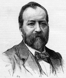 Porträt von Jules Castagnary (1830-1888), französischer Anwalt, Journalist und Politiker. von Unknown artist