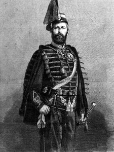 Porträt von König Karl XV. von Schweden (1826 - 1872). von Unknown artist