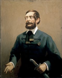 Porträt von Lajos Kossuth, ungarischer Staatsmann und Revolutionär von Unknown Artist