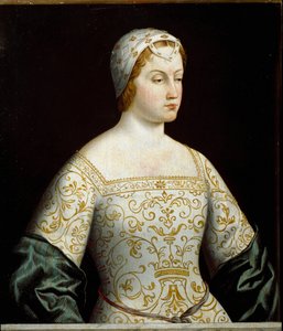 Porträt von Laura de Noves von Unknown artist
