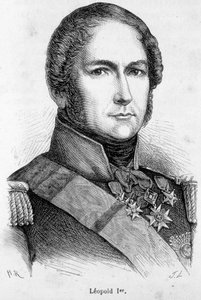 Porträt von Leopold I. von Sachsen-Coburg-Gotha von Unknown artist