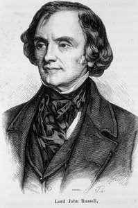 Porträt von Lord John Russel