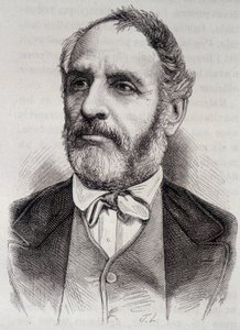 Porträt von Louis Charles Delescluze, französischer Journalist und Politiker (1809-1871)