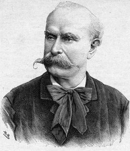 Porträt von Louis Etienne Ernest Reyer, französischer Komponist (1823 bis 1909).