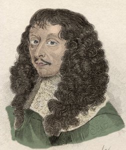 Porträt von Louis II. von Bourbon, Prinz von Condé (Bourbon-Conde) (Großer Condé) oder Herzog von Enghien (1621-1686), französischer General. Gravur aus dem 19. Jahrhundert. von Unknown artist