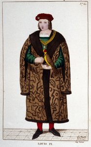 Porträt von Ludwig IX. oder Saint Louis (1214 - 1270)