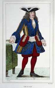 Porträt von Ludwig XIV. (1638 - 1715), König von Frankreich von Unknown artist
