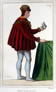 Porträt von Ludwig XI. (1423-1483), König von Frankreich