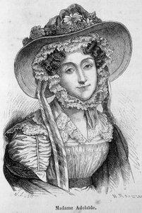 Porträt von Madame Adelaide von Unknown artist