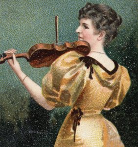 Porträt von Madame Norman-Neruda von Unknown artist